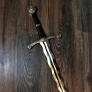 фото Готический полуторный меч (фламберг), XV в.