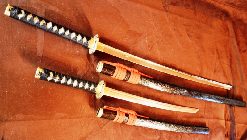 Самурайский меч-катана "Золотой Дракон"купить
